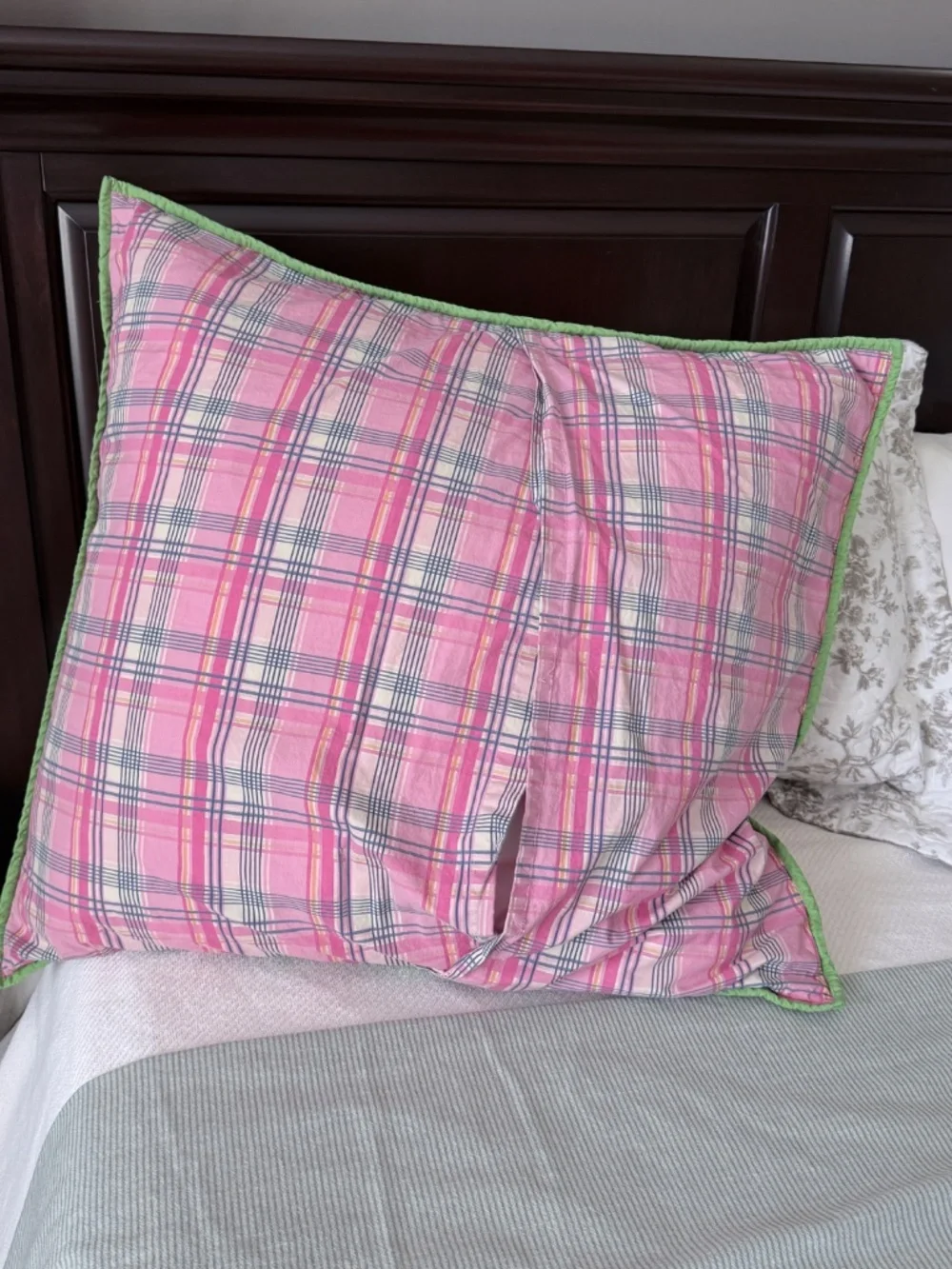 Studio D Plaid Euro Sham